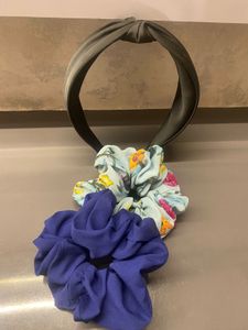 Hair Accessories Set: Headband &amp; Scrunchies