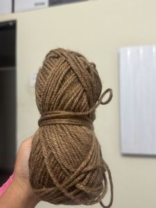 Brown Yarn Skein
