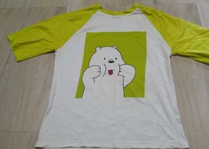 Souled Store Cute Bear Graphic T-Shirt
