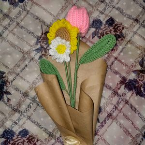 FREE DELIVERY 🚚 ✨Crochet Flower Bouquet 💐✨