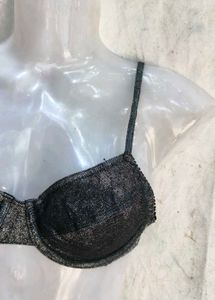 Sparkly Grey Bra