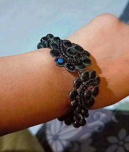 Black Stone Bracelet For Women