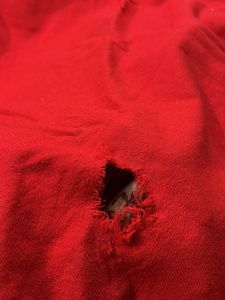 kashmiri Red Embroidered Kurta