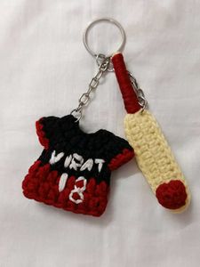 Crochet Cricket Keychain Set