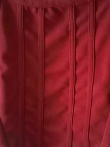 Burgundy Corset Top