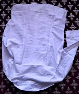 Classic White Button-Up Shirt