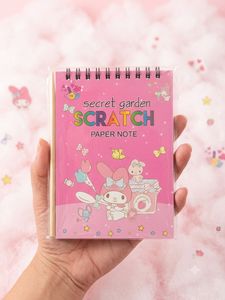 🌈✨ CUTE COLORFUL SCRATCH BOOK – 2 PIECE SET
