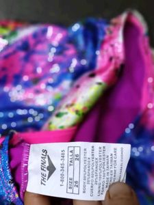 Vibrant Abstract Print One-Piece Swimsuit