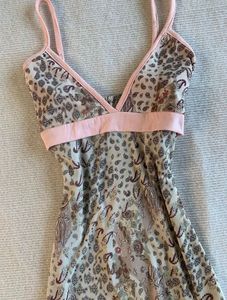 Sheer Paisley Print Camisole Top
