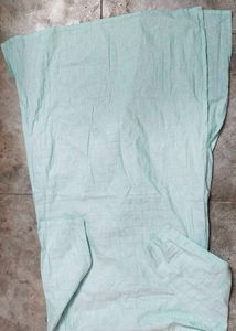 Light Blue Checked Kurta