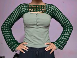 Crochet Shrug Top