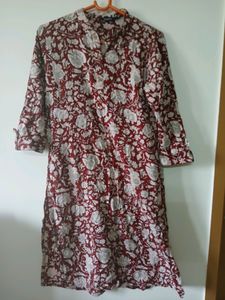 Floral Print Tunic Dress