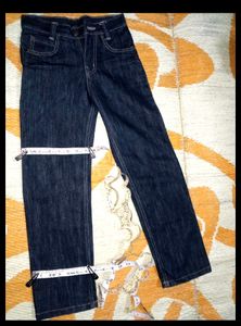 Dark Wash Straight Leg Jeans