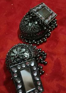 Oxidised Earrings