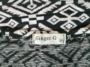 Patterned Crop Top