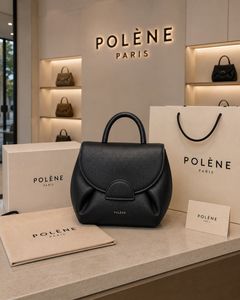 Polene Paris Black Handbag