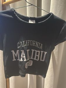 BERSHKA Malibu California Graphic T-Shirt