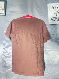 H&amp;M Men's Brown Graphic T-Shirt