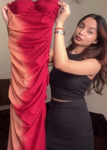 “ Cstoreclothin” Chic Ruched Ombre Bodycon Dress