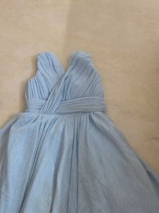 Stunning Baby Blue A-Line Gown