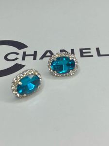 Teal Gemstone Earrings