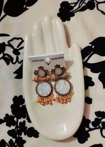 Oxidised Earring