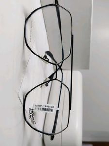 Mont Blanc Eyeglasses Black and Silver Color