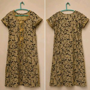 Women's Kurta with Elegant Print