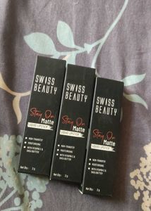 Swiss Beauty Stay On Matte Liquid Lipsticks