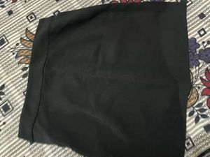 Chic Black Mini Skirt with Slits