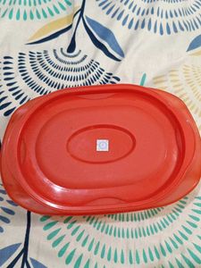 Red Food Container with Lid