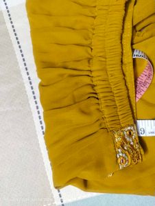 Stunning Mustard Lehenga Choli Set