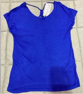 ONLY Casual Regular Sleeves SolidWomen Blue Top