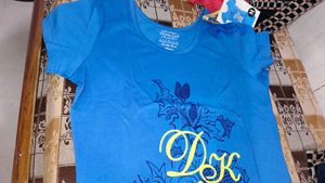 Blue Graphic T-Shirt