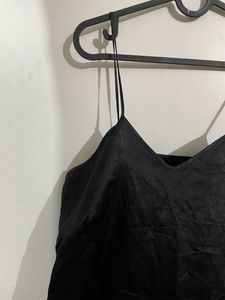 Women Satin Slip On Dress