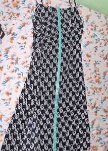 Stylish Monogram Maxi Dress