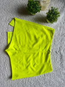 Neon Yellow Skorts