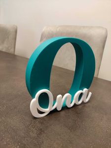 Personalized "Name" Letter Decor