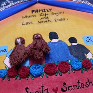 Family Hoop Embroidery