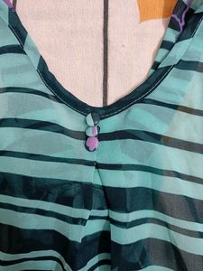 Floral Print Fancy Top