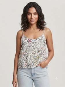 H&M Floral Print Camisole Top
