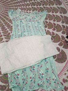 Women's Floral Kurta Set
