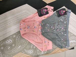Cute Floral Briefs - Pack of 2