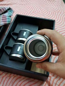 Portable Thermos and Mug Set