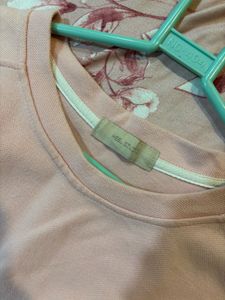 Soft Pink Crew Neck Sweatshirt