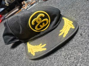 Authentic Stussy "SS Link" Embroidered Captain Rop