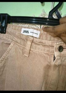 Tan Cargo Pants 'ZARA' Brand