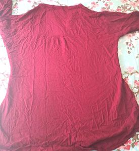 Maroon Kurta with Bell Sleeves👕❣️