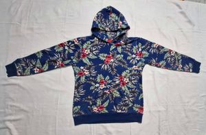 Floral Print Hoodie
