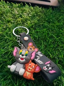 Tom and Jerry Keychain